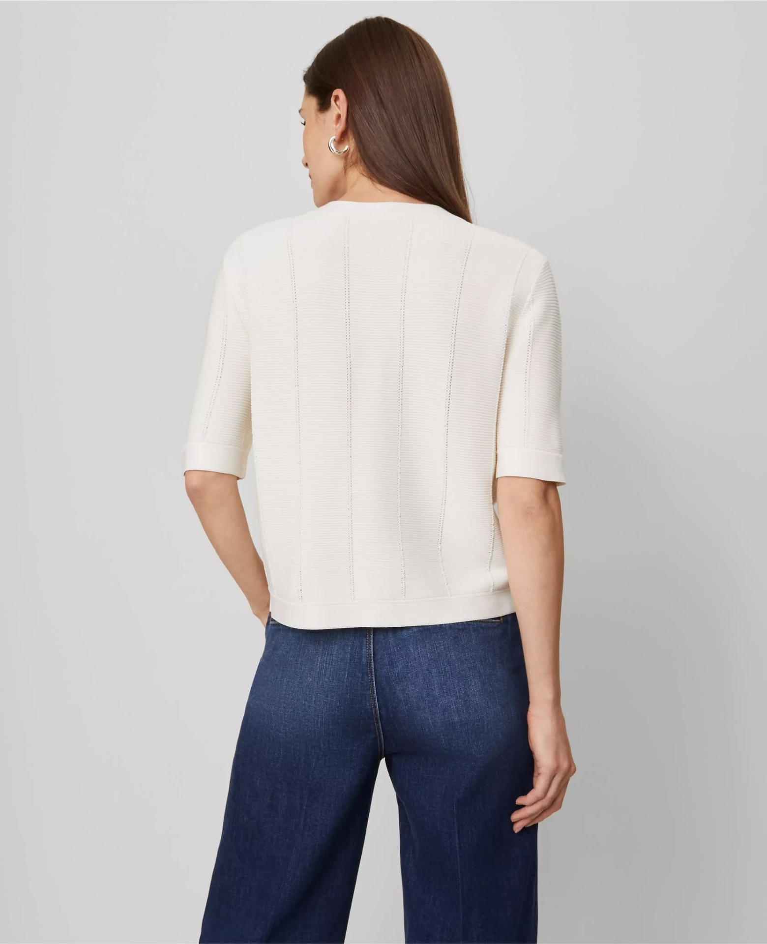 ATTSC01 Ann Taylor Textured Cardigan