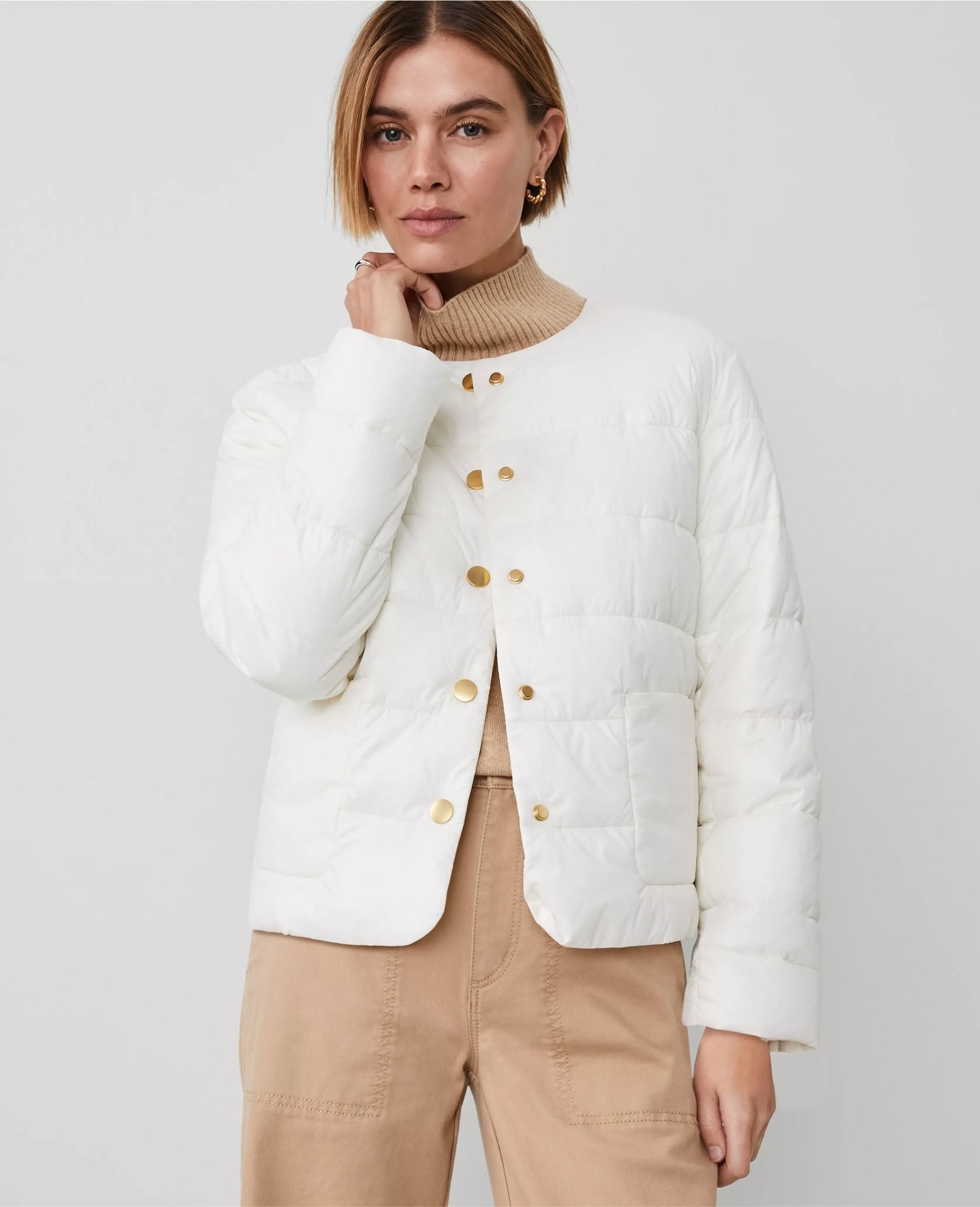 ATWCPJ01 Ann Taylor Weekend Collection Puffer Jacket