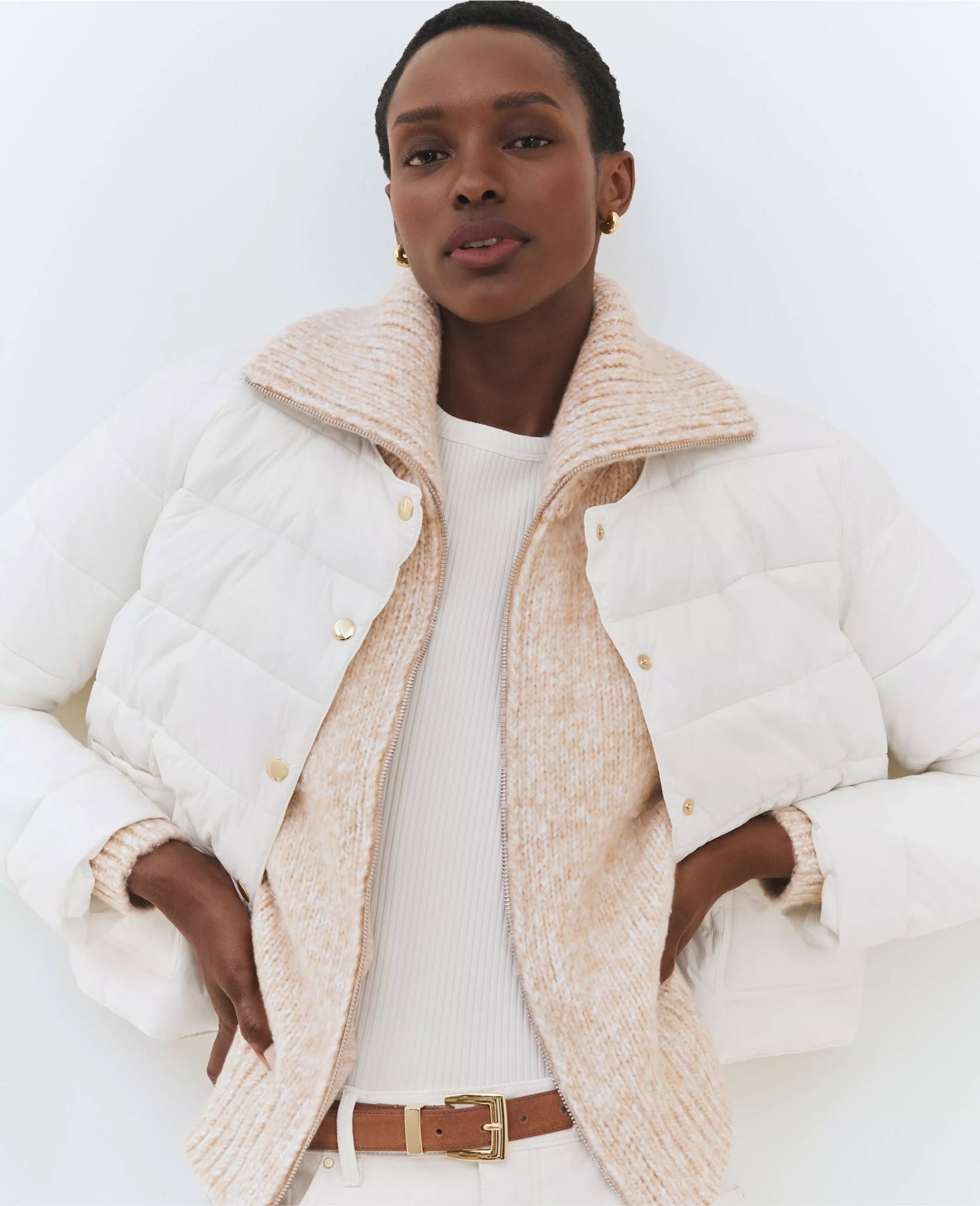 ATWCPJ01 Ann Taylor Weekend Collection Puffer Jacket