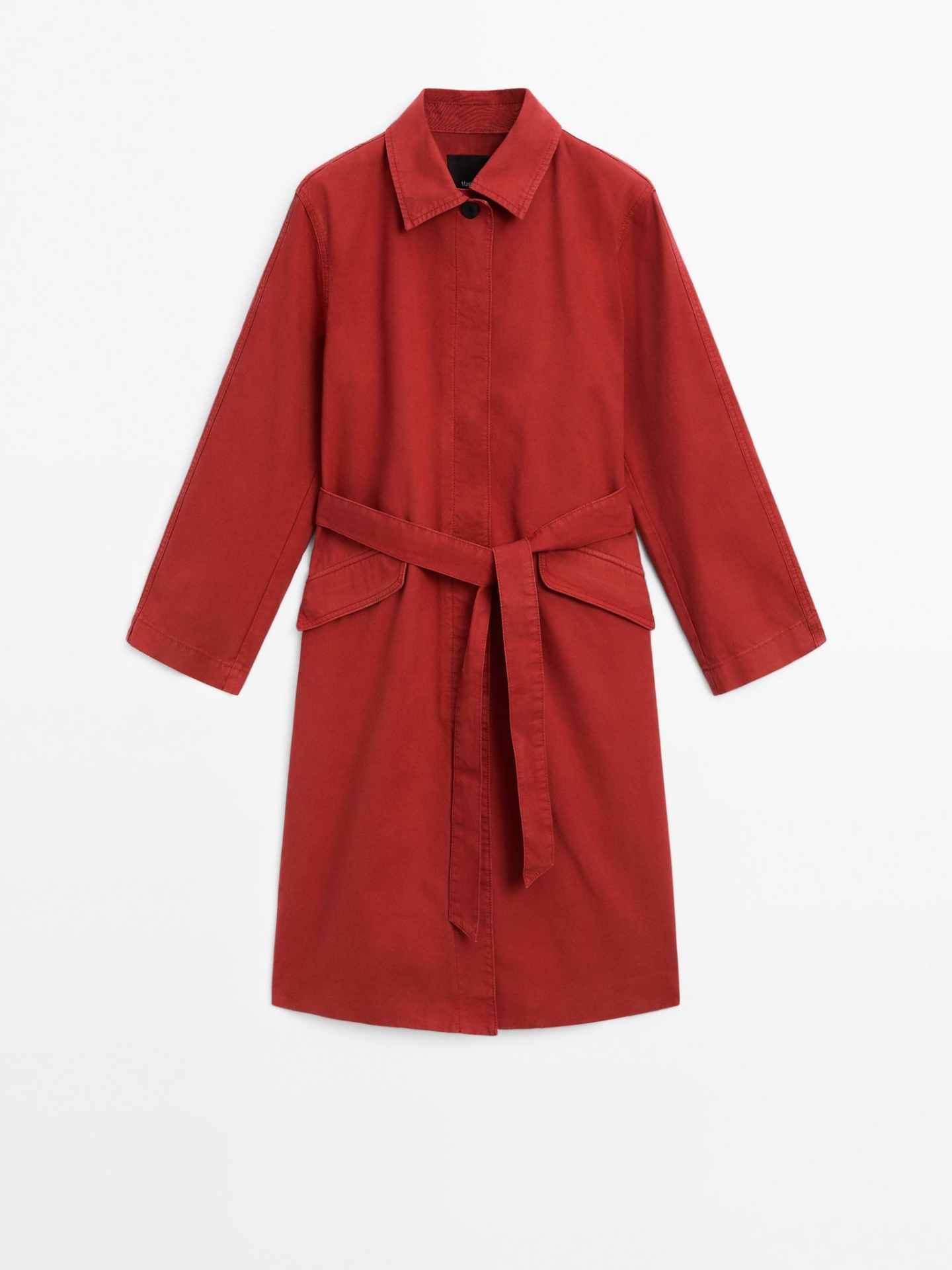 MD1CTC01 MASSIMO DUTTI COTTON TRENCH COAT