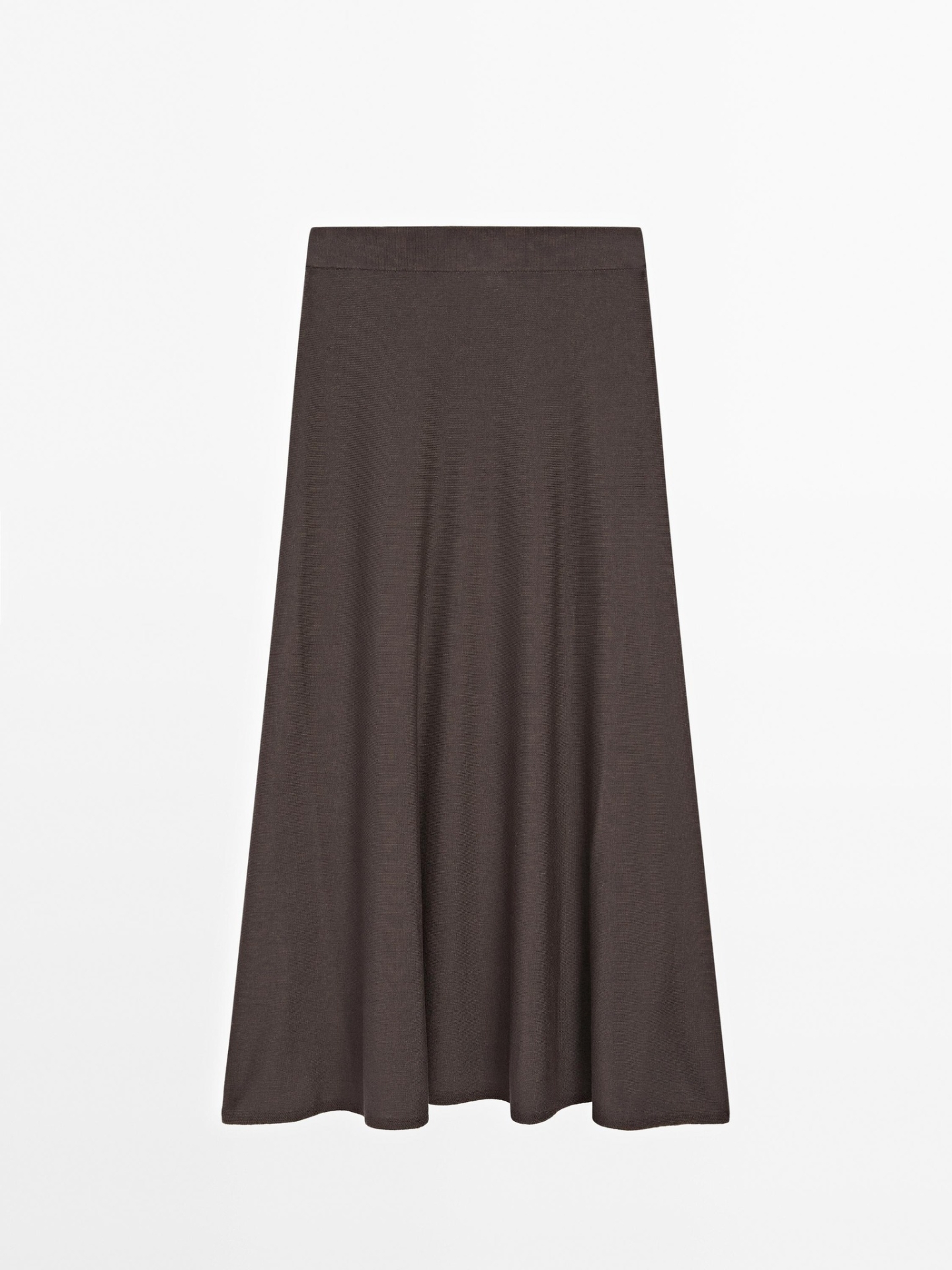 MDFCPS01 Massimo Dutti Flowing Cape-style Polo Shirt & Long Flared Skirt