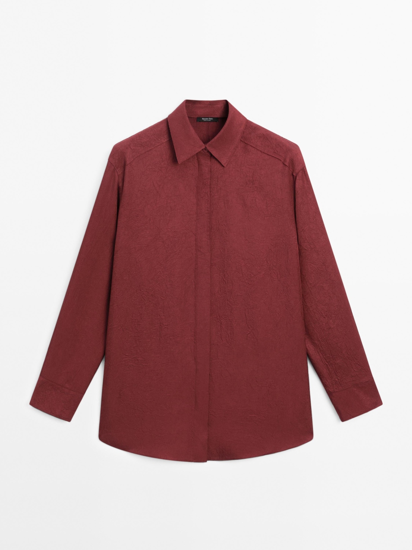 MDFLSS02 Massimo Dutti Flowing Shirt