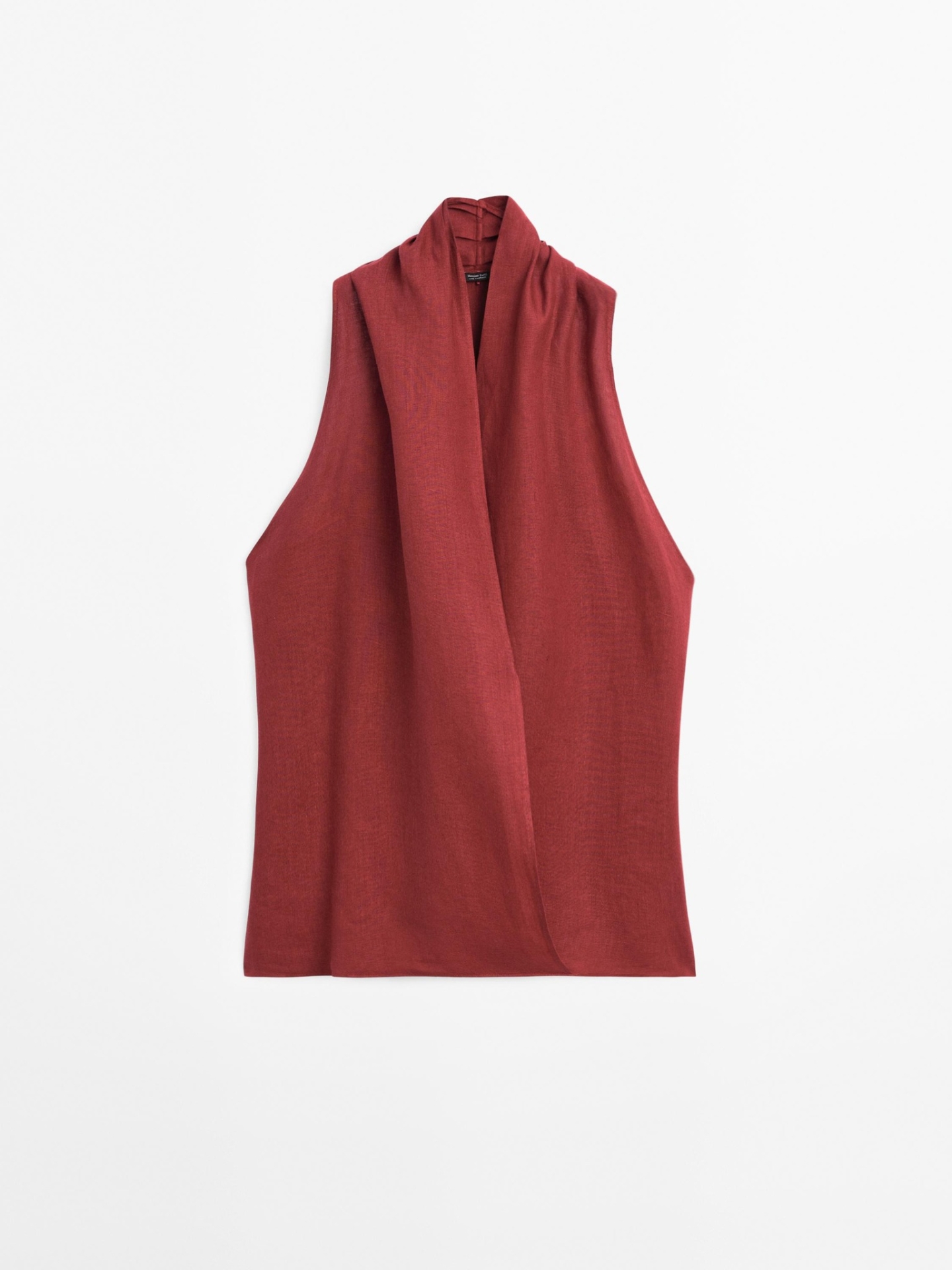 MDLCHT01 Massimo Dutti Halter Top