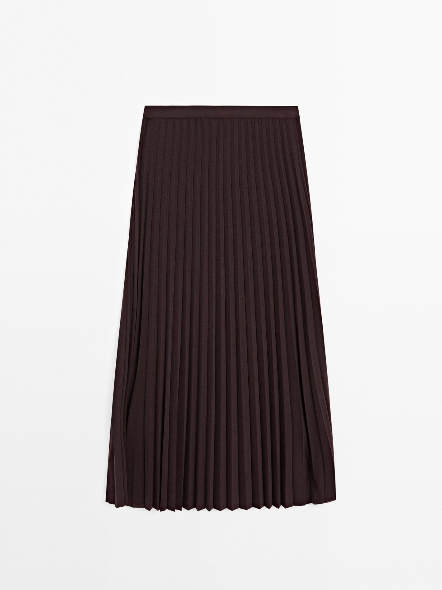 MDLPFS01 Massimo Dutti Pleated Flare Skirt