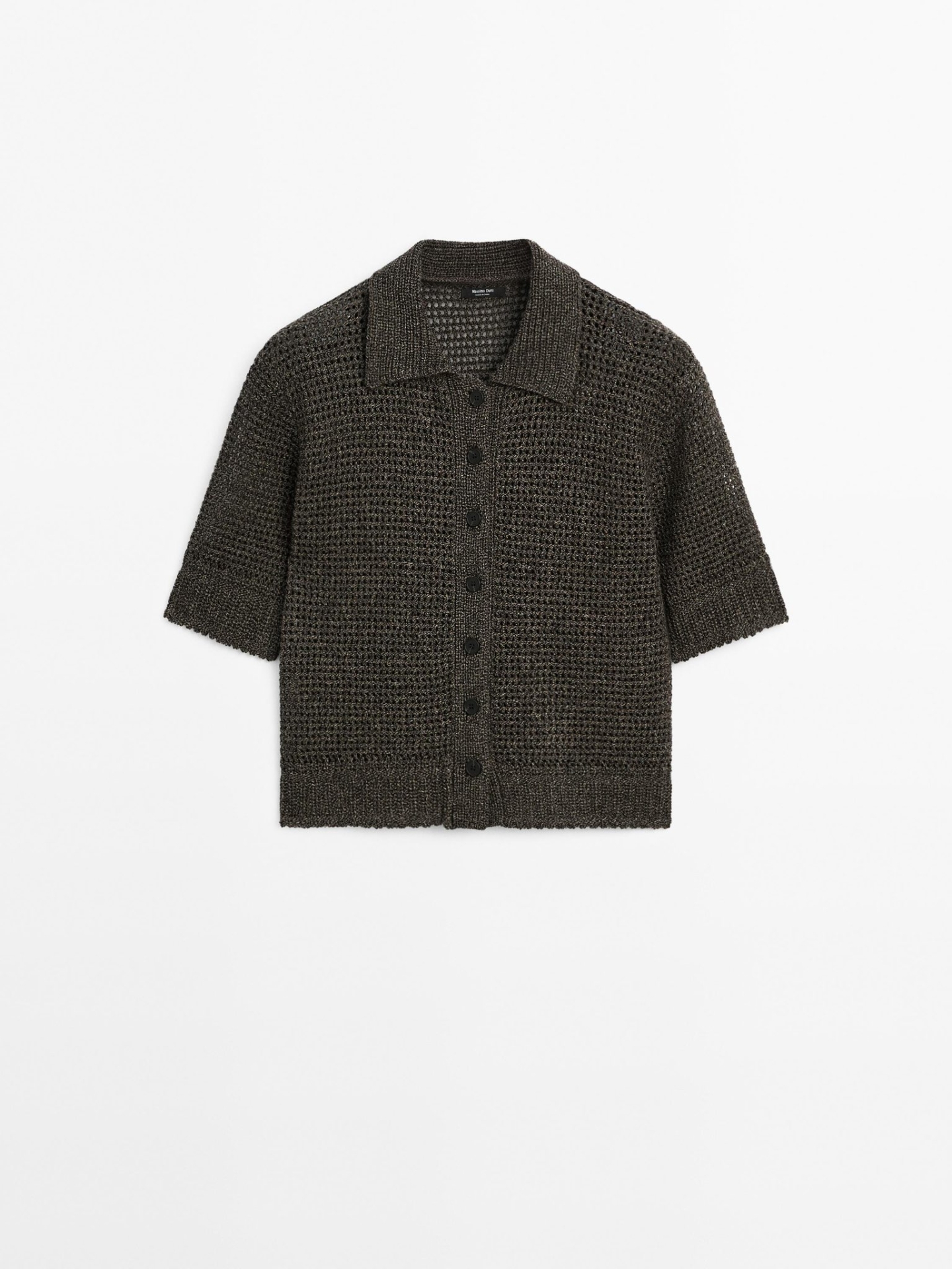 MDSSOC01 Massimo Dutti Short Sleeve Cardigan