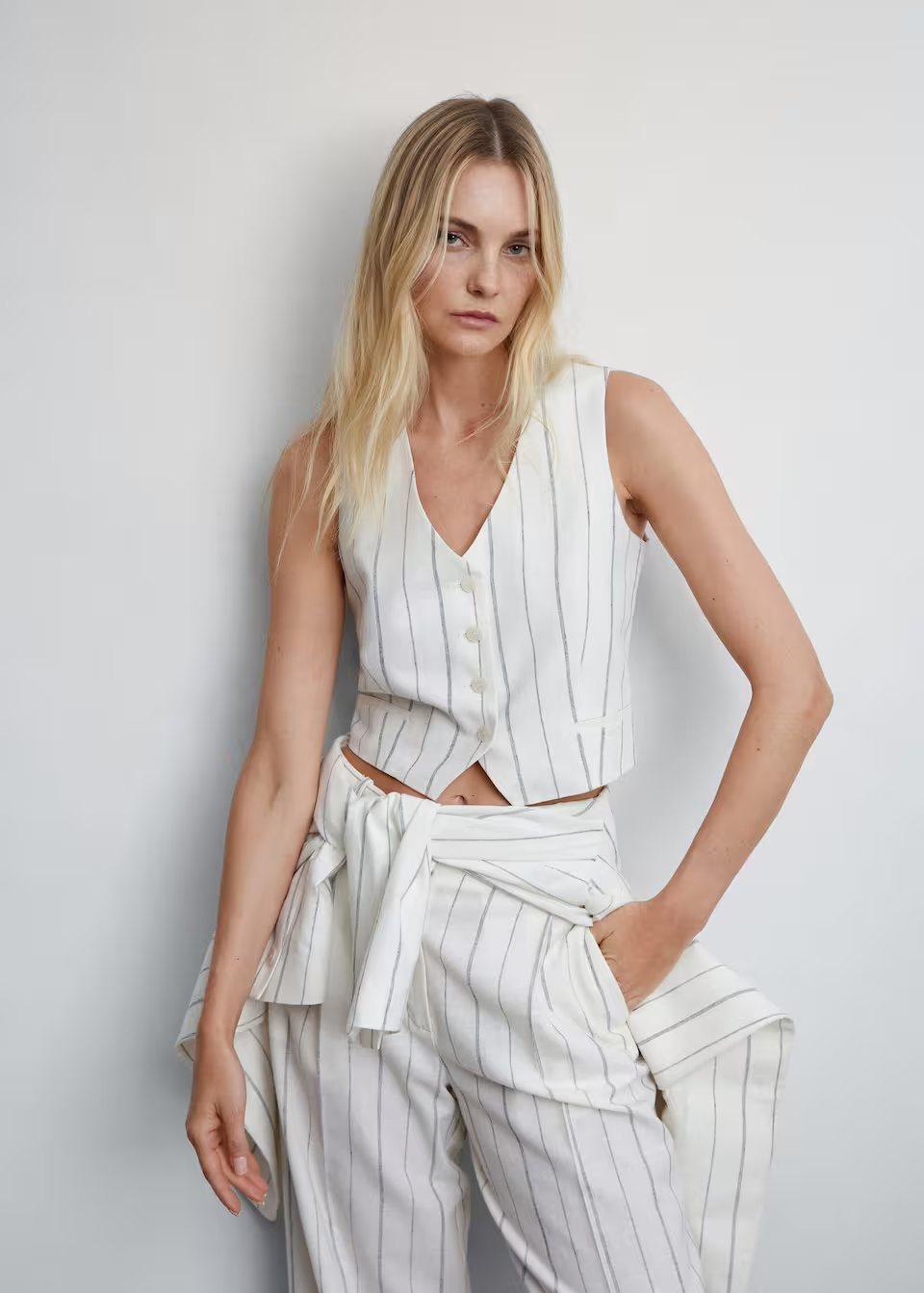 MSSV01 Mango Suit Gilet & Suit Trousers