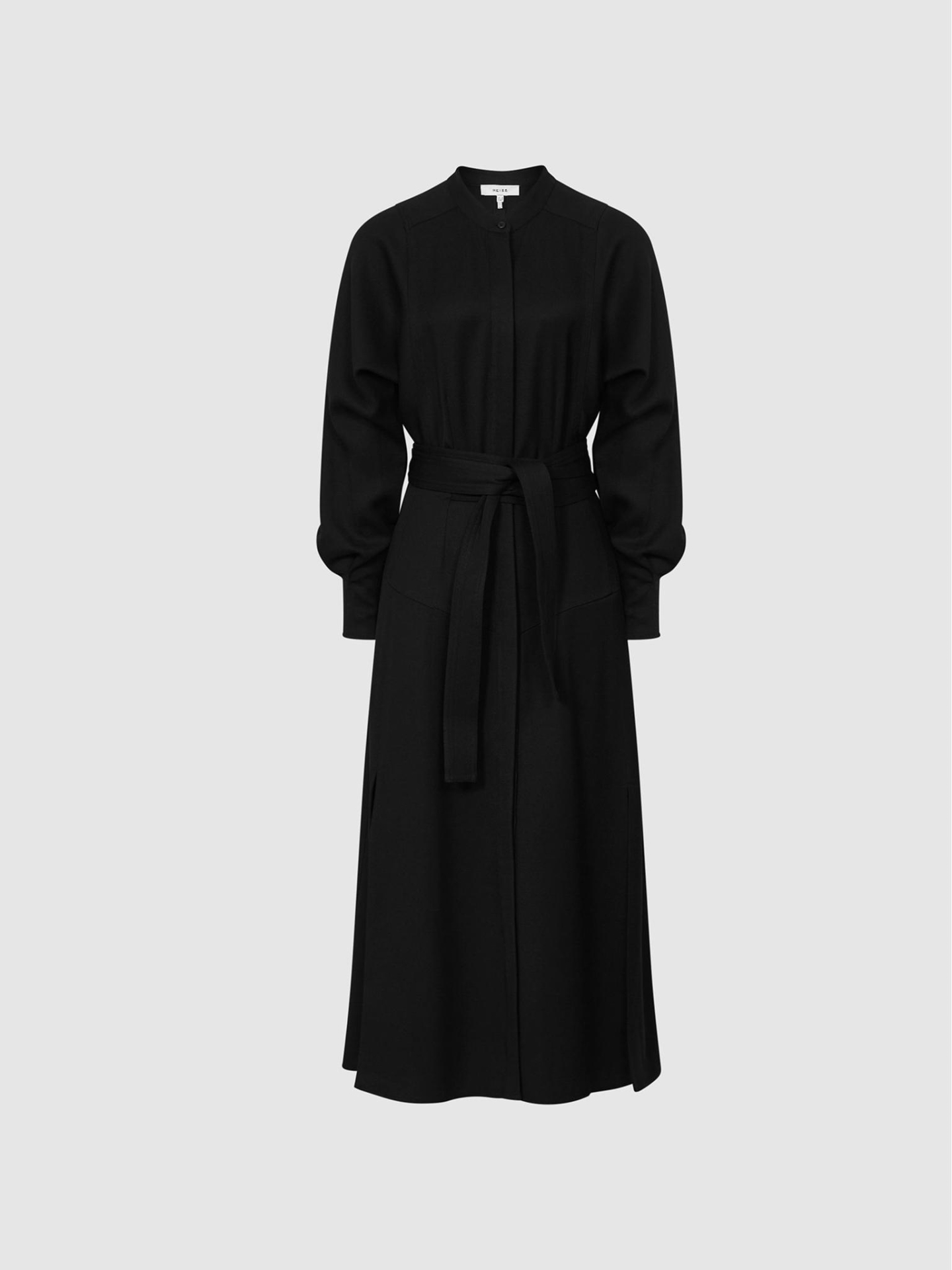 RDPBMSD01 REISS PETITE MIDI SHIRT DRESS