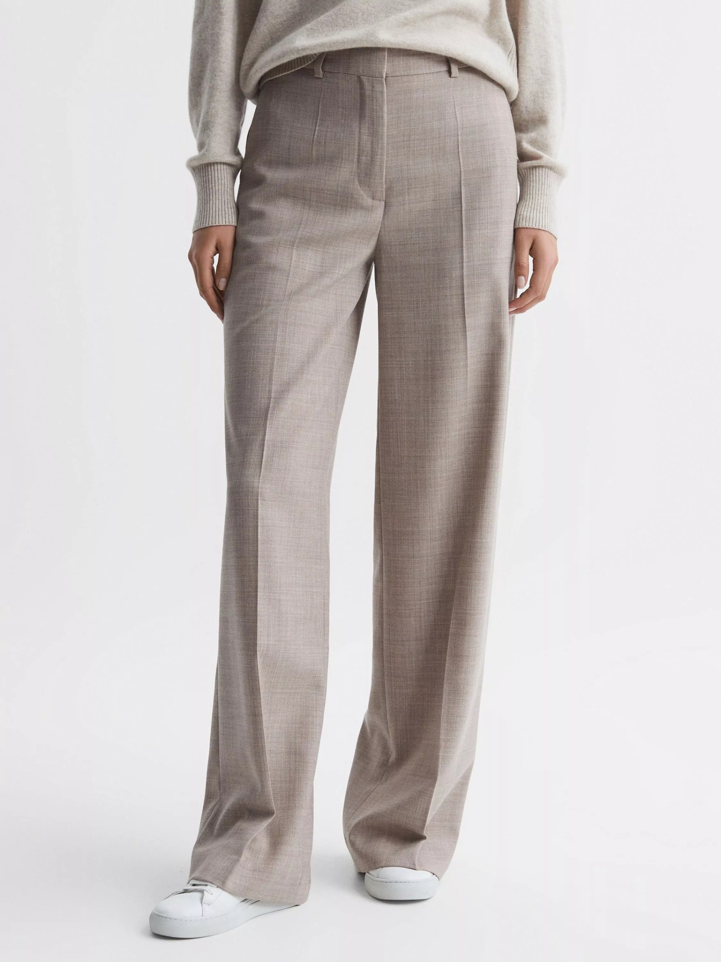 RHWBWLST01 REISS WIDE LEG TROUSERS