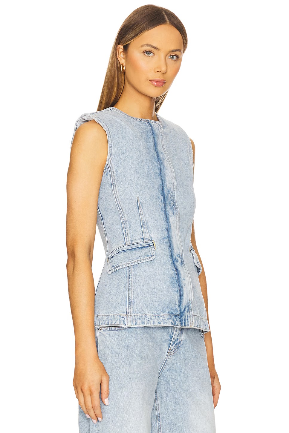 SCDT01 SIMKHAI Denim Top