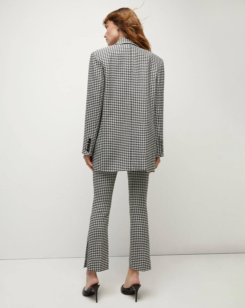 VBAHP01 Veronica Beard Houndstooth Jacket & Pants