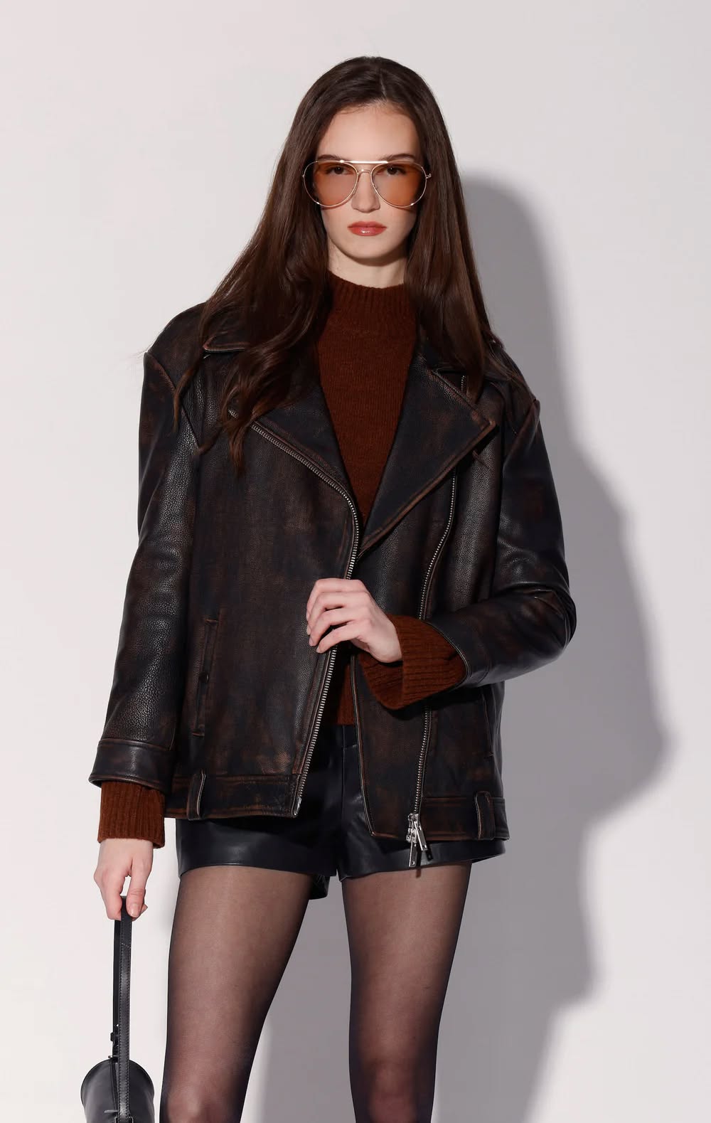 WBCLB01 Walter Baker Leather Blazer