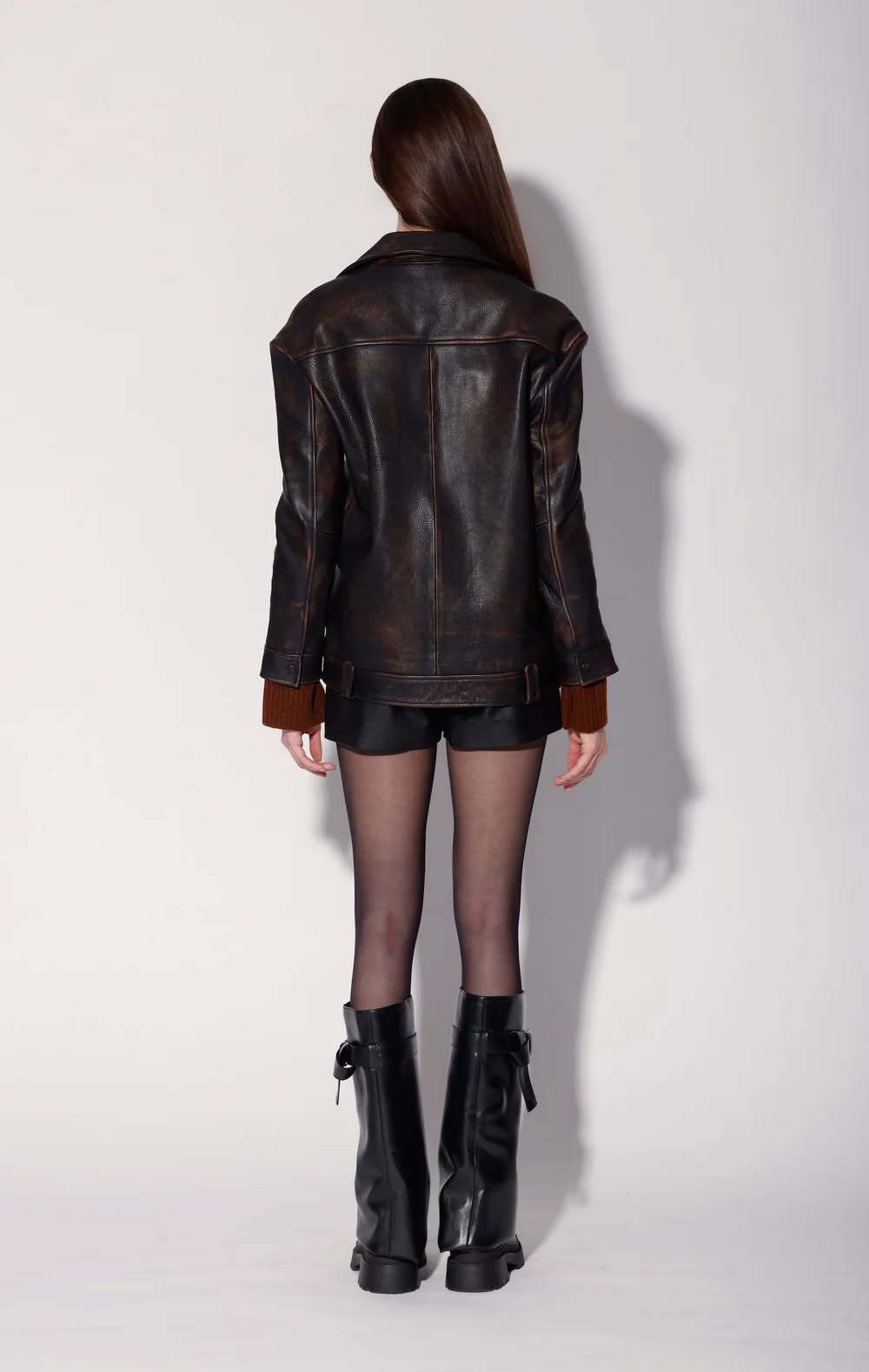 WBCLB01 Walter Baker Leather Blazer