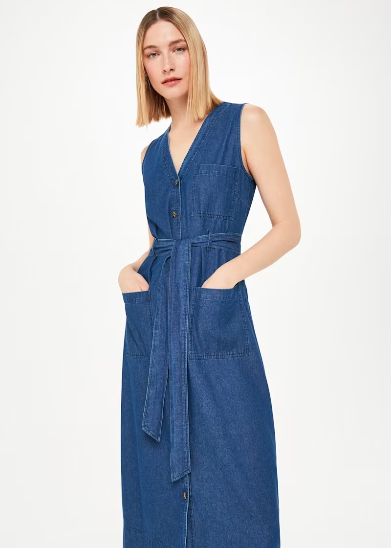 WCCD01 Whistles Chambray Dress
