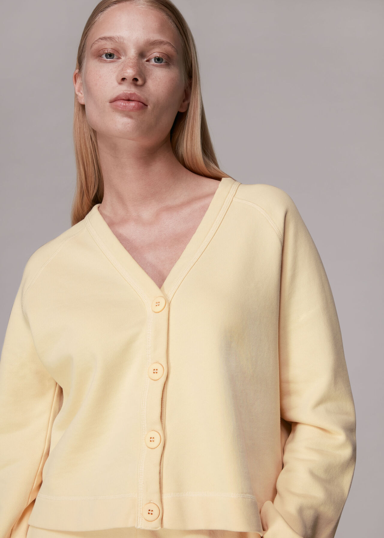 WSC01 WHISTLES SWEAT CARDIGAN