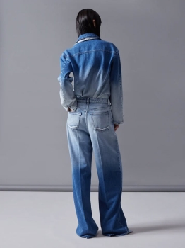 3FJ01 3x1 Wide Leg Jeans