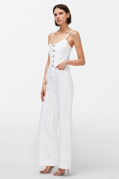 7FAMBJW01 7 FOR ALL MANKIND DENIM JUMPSUIT