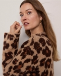 ATAPMNS01 Ann Taylor Animal Print Sweater
