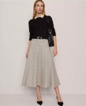 ATHFS01 Ann Taylor Houndstooth Skirt