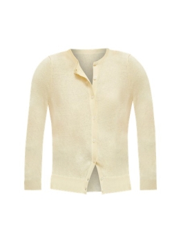 ATLBAC01 Ann Taylor Linen Ann Cardigan