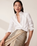 ATSWCS01 Ann Taylor Striped Column Skirt