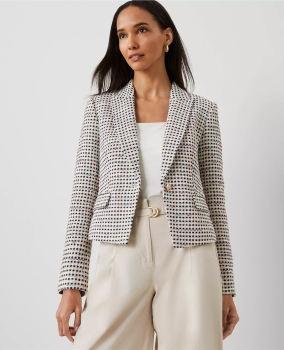 ATTFB01 Ann Taylor Tweed Blazer