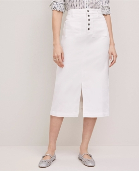 ATWCDMS01 Ann Taylor Weekend Denim Skirt