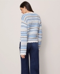 ATWCSMSS01 Ann Taylor Weekend Collection Mixed Sweater