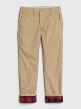 GKCSLC01 Gap Kid Cargo Slim Lined Chino