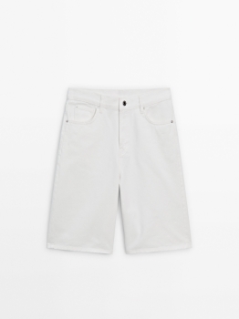 MD1CDBS01 Massimo Dutti Denim Shorts