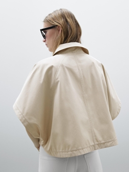 MD1CSOC01 Massimo Dutti Flowing Open Cape