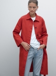 MD1CTC01 MASSIMO DUTTI COTTON TRENCH COAT