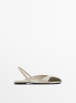 MDABF01 Massimo Dutti Asymmetric Ballet Flats