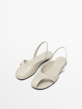 MDABF01 Massimo Dutti Asymmetric Ballet Flats