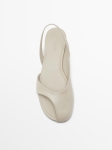 MDABF01 Massimo Dutti Asymmetric Ballet Flats