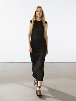 MDACT01 MASSIMO DUTTI ASYMMETRIC TOP