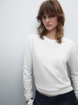 MDCBKS02 Massimo Dutti Cotton Silk Knit Sweater