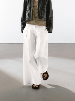 MDCBPT01 Massimo Dutti Palazzo Trousers