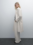 MDCBTC01 MASSIMO DUTTI COTTON TRENCH COAT