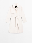 MDCBTC01 MASSIMO DUTTI COTTON TRENCH COAT