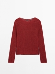 MDCSWTD01 Massimo Dutti Cutwork Sweater