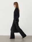 MDDPST-S01 Massimo Dutti Pinstriped Wide Leg Trousers - Studio