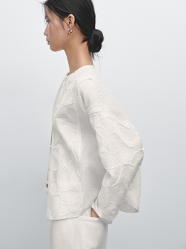 MDFSWED01 Massimo Dutti Embroidered Detail Shirt