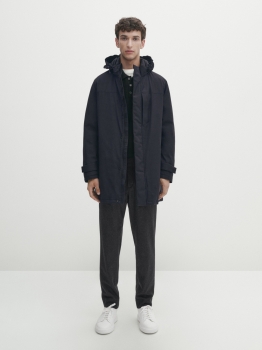 MDLHJWDAFP01 MASSIMO DUTTI HOODED JACKET