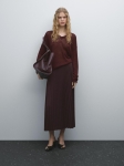 MDLPFS01 Massimo Dutti Pleated Flare Skirt