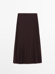 MDLPFS01 Massimo Dutti Pleated Flare Skirt