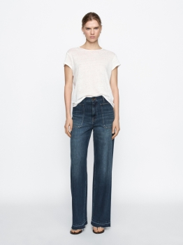MDSHJ01 Massimo Dutti High Waist Jeans