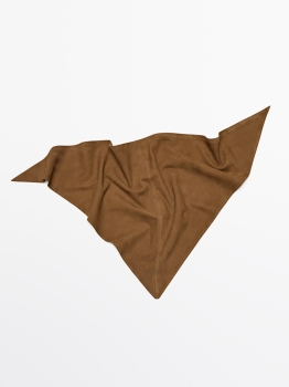 MDSLB02 Massimo Dutti Suede Leather Bandana