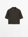 MDSSOC01 Massimo Dutti Short Sleeve Cardigan