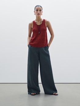 MDTCT01 Massimo Dutti Textured Top