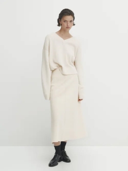 MDWBVS01 Massimo Dutti V-neck Sweater